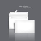A9 Blank Invitation Envelopes With Peel  seal Closure 5-3 4 X 8-3 4 Inches White
