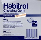 Habitrol 4mg Fruit Nicotine Gum  2 Bulk Boxes Of 204  408 Pieces  Expiry 08 2025