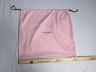 Kate Spade New York Pink Solid Dustbag Drawstring Logo Accent  Women   s