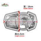 Fit For Ninja Zx6r Zx636 2019-2023 Speedometer Tachometer Odometer Housing Cover