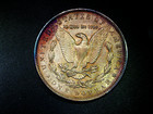 Beautiful Toned 1890 Morgan Silver Dollar 90  Silver Collector Grade Coin M-358