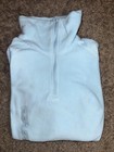 New Women s Columbia Blue Arctic Air Large Fleece 1 4 Zip Pullover