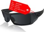 Oakley Sunglasses Gascan Steel Grey Frame Prizm Black Polarized Lens 0oo9014