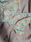 4t Girls Rashguard Bikini Swimsuit - Cat And Jack Mint Green Floral