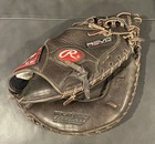 Nice Rht Rawlings Revo Sc650 Leather Catcher   s Solid Core Baseball Glove Mitt