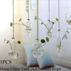 Creative Hanging Ball Glass Flower Glass Vase Hydroponics Plant Pot Terrarium Co
