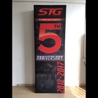 30inch Pop Up Stand Back Wall Trade Show Display Banner With Your Graphic Print