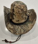 Mcalister Advantage Wax Cotton Camo Hat Shapeable Brim Vent Chin Strap Usa Large