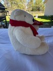 Coca Cola Polar Bear Plush 6    Stuffed Animal Red Scarf 2014 Coke Holiday Toy
