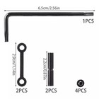 4 Pack Steel Anti Walk Trigger Kit For  154 Small Pinholes Non-rotation