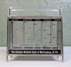 Vintage Mid Century Modern Coin Advertising Citizens Bank W Key  Instructions
