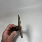 Vintage Brass Bookbinder Tool Pallet Leather Double Line Philadelphia