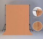 5x7 Ft Light Pink Backdrop Solid Color Photography Background Studio Photo Prop