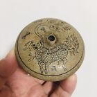 Exquisite Rare Antique 19th Century Chinese Opi m Bowl Damper Signed  Very Big  
