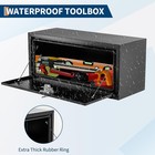 24  30 x14 x16  Steel Truck Underbody Tool Box Trailer Rv Tool Storage Under Bed