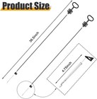 Sofa Recliner Cables 2pcs Release Cables Replacement D Ring Pull Handle Recliner