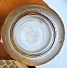 Vintage Old 1 2 Pint Glass Milk Bottle Cedarburg Dairy Co Wisconsin Slug Plate