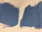 2 Thunder Bay Police  Embroidered Shoulder Patchs Used White Words   Trim