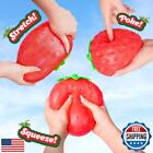 Squishy Extra Large Strawberry  Gag Gifts Funny Adult  Giant Stress Ball  Fid
