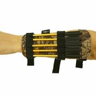 Sas 9  Pistol Crossbow Bolt Slots Holders Quiver Armguard W  12 X Aluminum Bolts