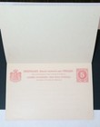 Cura  ao 1890s 5c Reply Card  Entire  Unused - Z3293