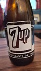 Vintage 1950 s 7up Amber Glass Bottle Brazil Diga Sevenap S  o Paulo Rare Foreign