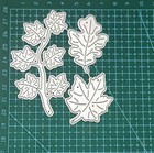 3 Pcs Maple Leaf Metal Cutting Dies Album Paper Craft Embossing Template Diy