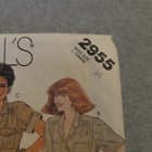 Mccalls 2955 Misses Blouses Top Shirt Pattern 16 Cut Complete