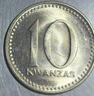 1975 Angola 10 Kwanza Bu