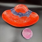 Vintage 2004 Chip And Dip Set Women s Red Hat Society Popular Creations Cd601