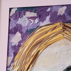 Joshua Levin Signed Mixed Media Mosaic Art Museum Glass Framed 