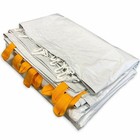 8x20 Standard Window Sidewall For Canopy Event Tent Waterproof 14 Oz Vinyl Used