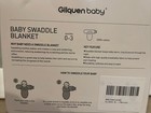 Gllquen Baby Unisex Baby Swaddle Blanket Sleep Sacks 3 Pack Size 0-3 100  Cotton
