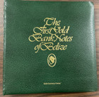 36 First Gold Bank Notes Of Belize - 22 Kt Gold Banknotes Complete W binder