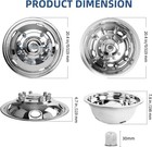 Hightall 19 5    Wheel Simulators Front   Rear Ford F450 F550 2005-2025 10 Lug