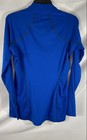 Columbia Women s Blue Omni-heat 1 4 Zip Long Sleeve Base Layer Mock Neck Sz S