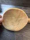 Primitive Vintage Large 16 5    Long Hand Carved  Wooden Wood Spoon