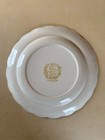 Vintage Ridgway Ironstone Staffordshire England Antique Rose 10  Dinner Plate 