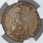 1837 Great Britain King William Iv 1 4 Penny Farthing - Ngc Xf40bn