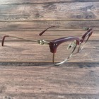 Coach Hc5104b Eyeglasses Womens 51-17-140 Rose Gold Burgundy Cat Eye Frame