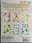 49 And Market Botanicals Rub-on Transfer Set  6  6x8 Sheets Multicolor Floral