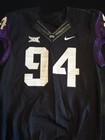 Game Worn Used Nike Tcu Horned Frogs Football Jersey  94 Size 48 