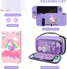 Unicorn Case For Nintendo Switch     Hard Travel Shell   Tpu Cover For Girls