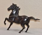 Vintage Bronze Running Stallion Statue Galloping Horse Sculpture 12  X 16 