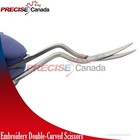 Needlepoint 6  Bent Handle Curved Embroidery Scissors---for Machine Embroidery