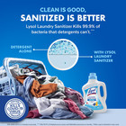 Lysol Laundry Sanitizer Liquid  Detergent Additive  Free   Clear  90oz
