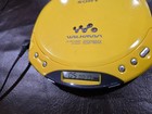 Sony D-e220 Yellow Walkman Portable Compact Disc Player Esp Max  tested Working 