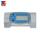 Digital Turbine Flow Meter 1 5inch 10 5-74 Gpm For Liquid Water Fuel Flow Meter