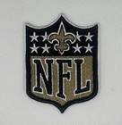 New Orleans Saints Nfl Logo Patch 2    X  3    Iron On Embroidered Nola
