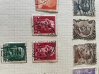 Italy  Malta Stamps On Pages Incl Latvia Triangular  Nice Lot